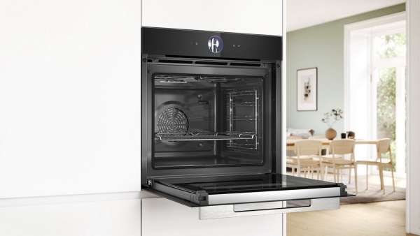 BOSCH HBG7764B1F Serie 8 Einbau-Backofen 60 x 60 cm Schwarz
